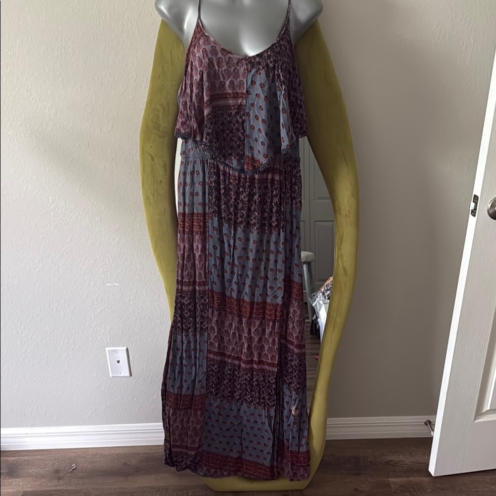 American Eagle Outfitters paisley print boho dress